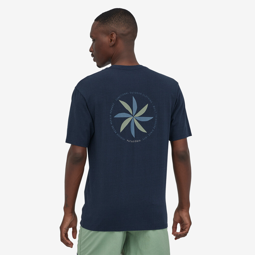 Herren-T-Shirt mit Fahrradmotiv