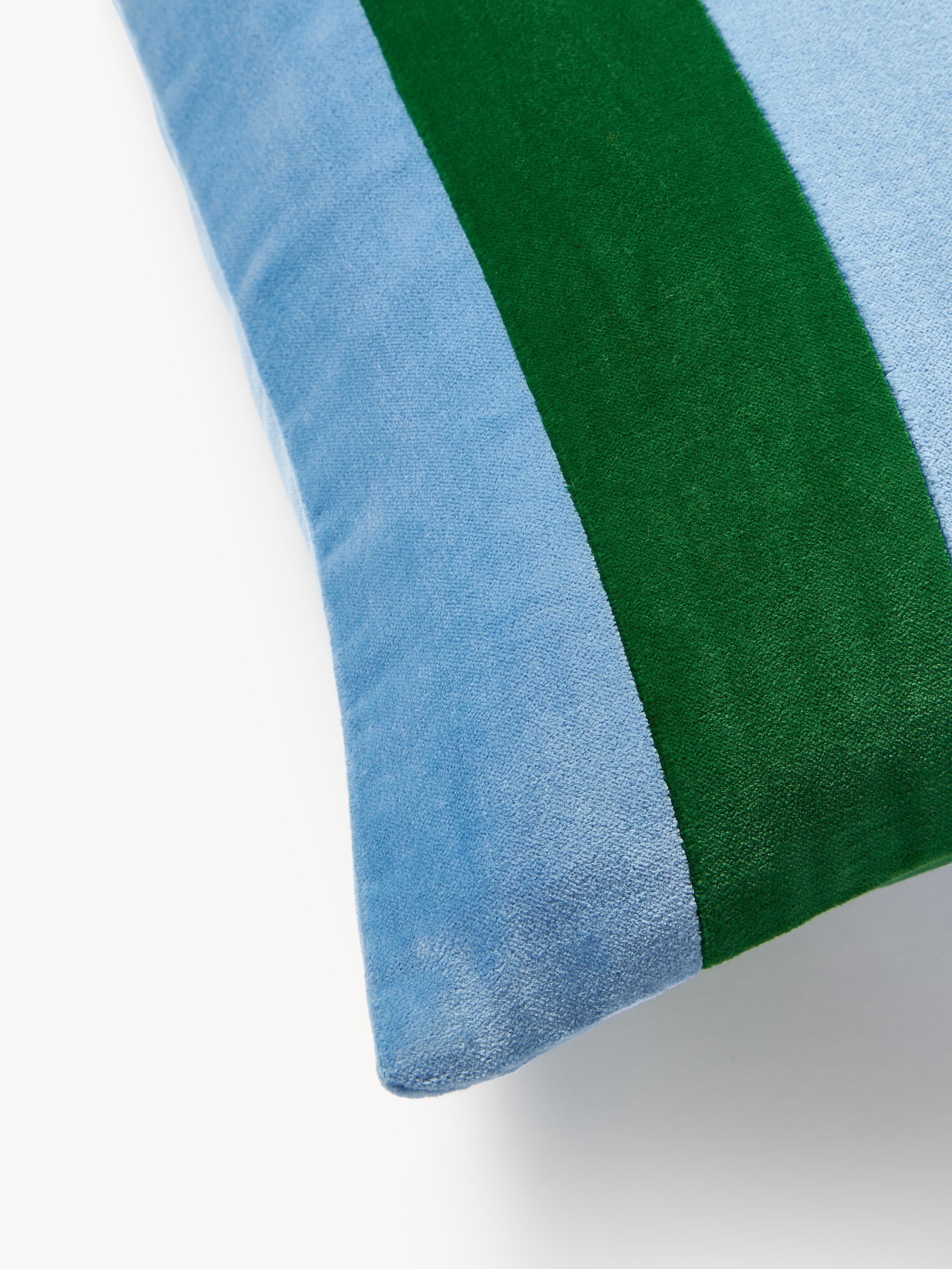 Patchwork kussenhoes Remus van fluweel