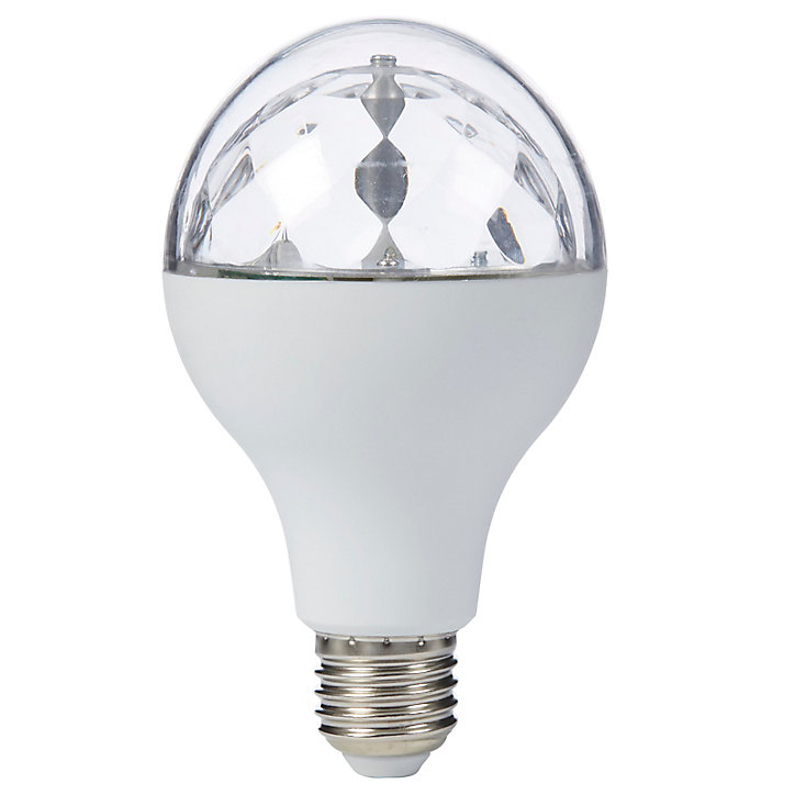 Ampoule LED disco E27 3W=30W RVB