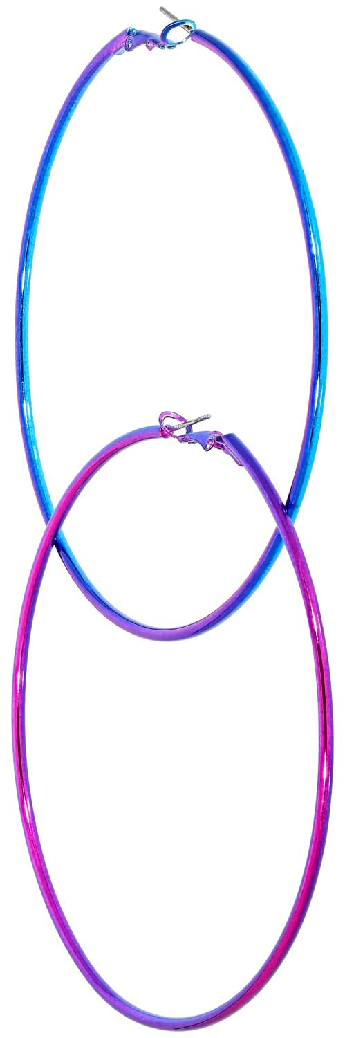 Creolen - Bluish Purple