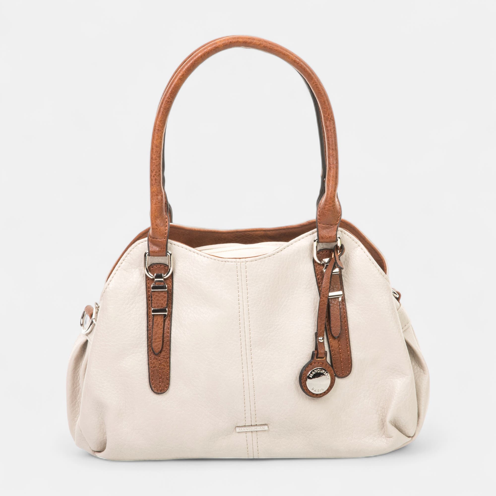 Sac à main beige