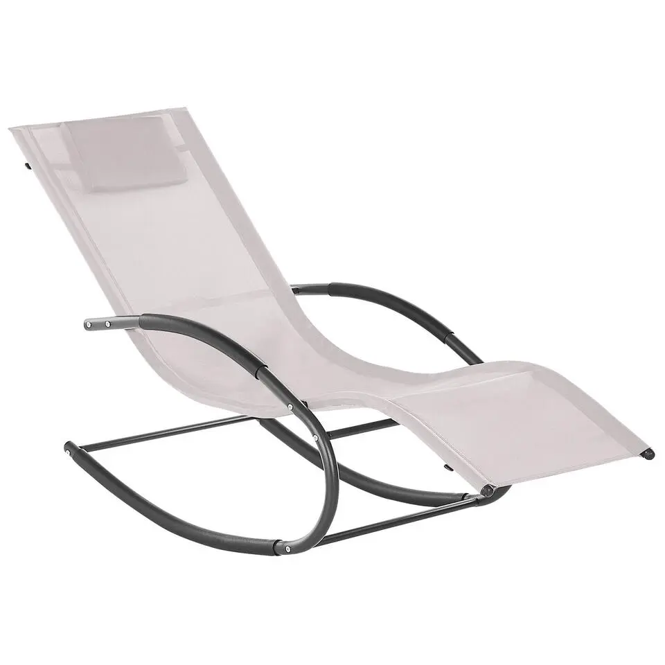 CARANO II - Strandstoel - Beige - Staal
