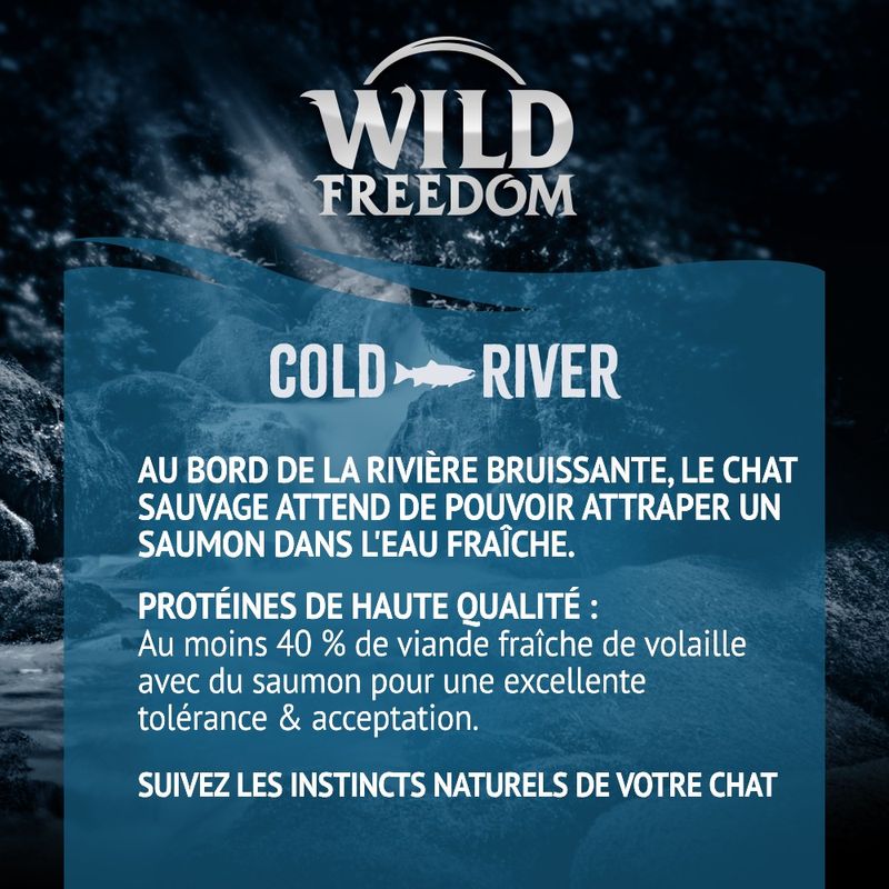 Wild Freedom Adult Cold River, saumon