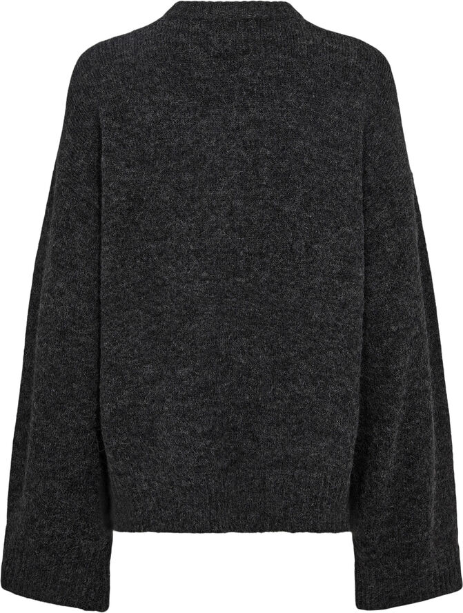 Designers Remix Verona Slit Sweater Grå
