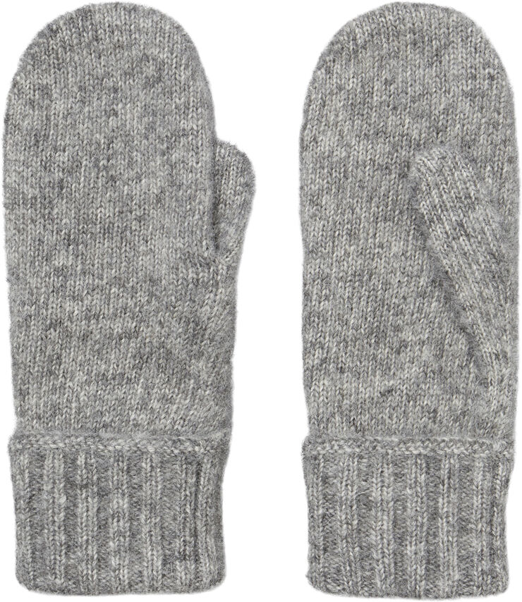 Becksöndergaard Max Mitten Light grey melange