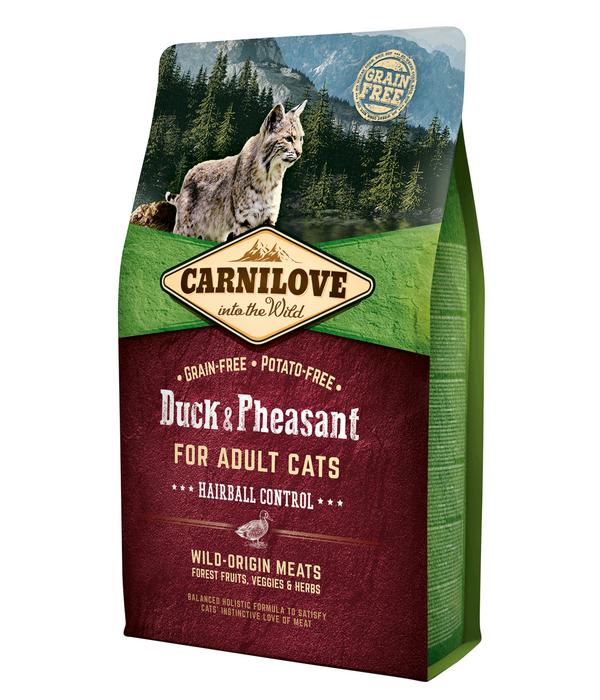 Carnilove Trockenfutter für Katzen Hairball