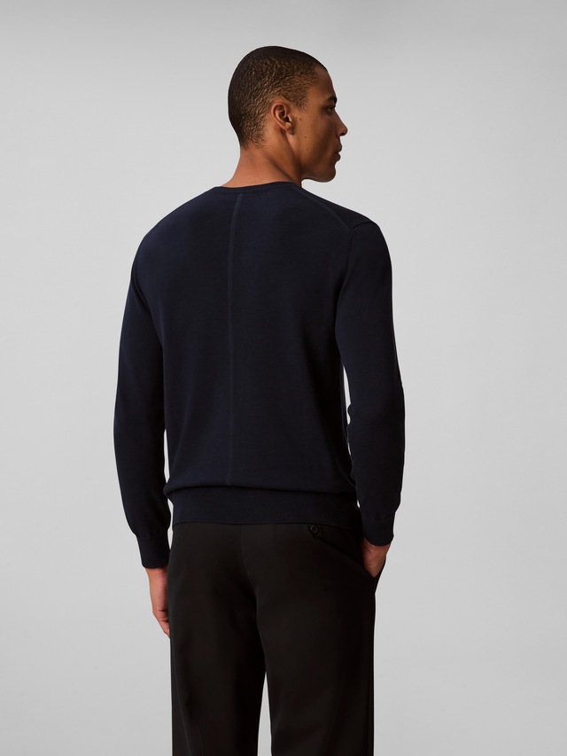 Calvin Klein Strickpullover »LS SUPIMA COTTON CREW 14GG« Mit Rundhalsausschnitt