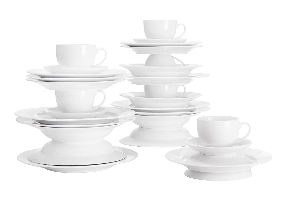 MAXWELL & WILLIAMS Kombiservice BASICS 30-teilig weiß