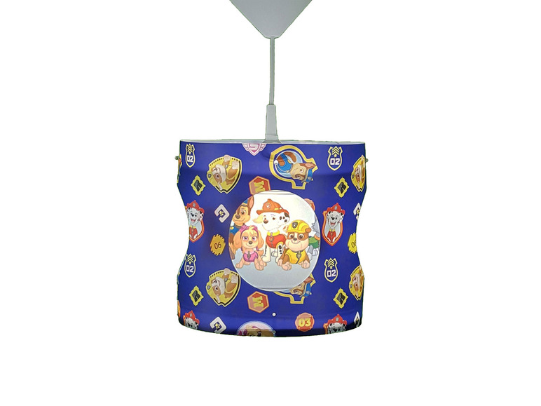 Draaibare hanglamp Paw Patrol, in hoogte verstelbaar