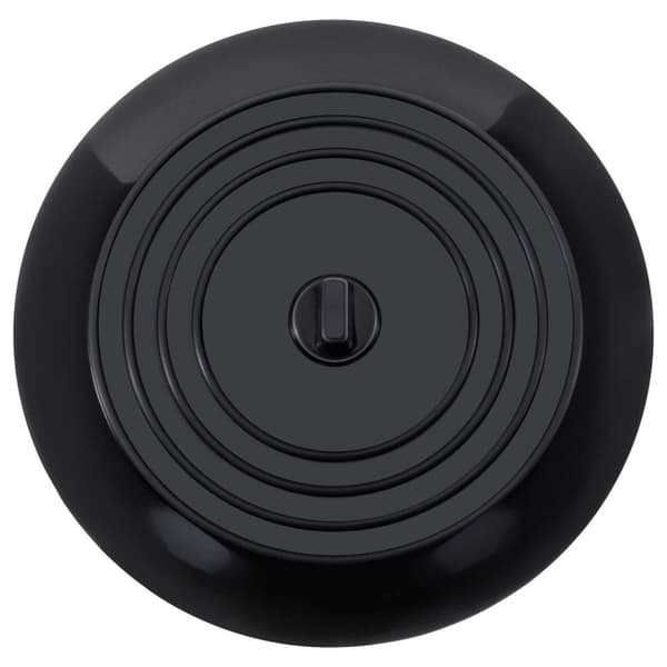 INF Propp til vaskekum, 15 cm Sort  15 cm
