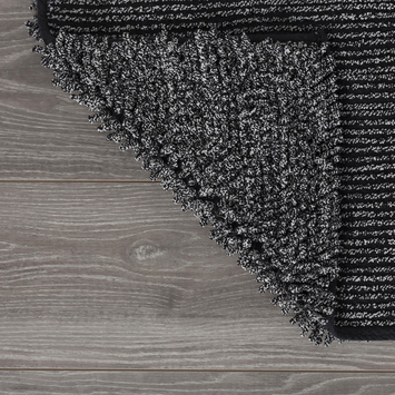 Sealskin Misto wc mat zwart 60x55 cm