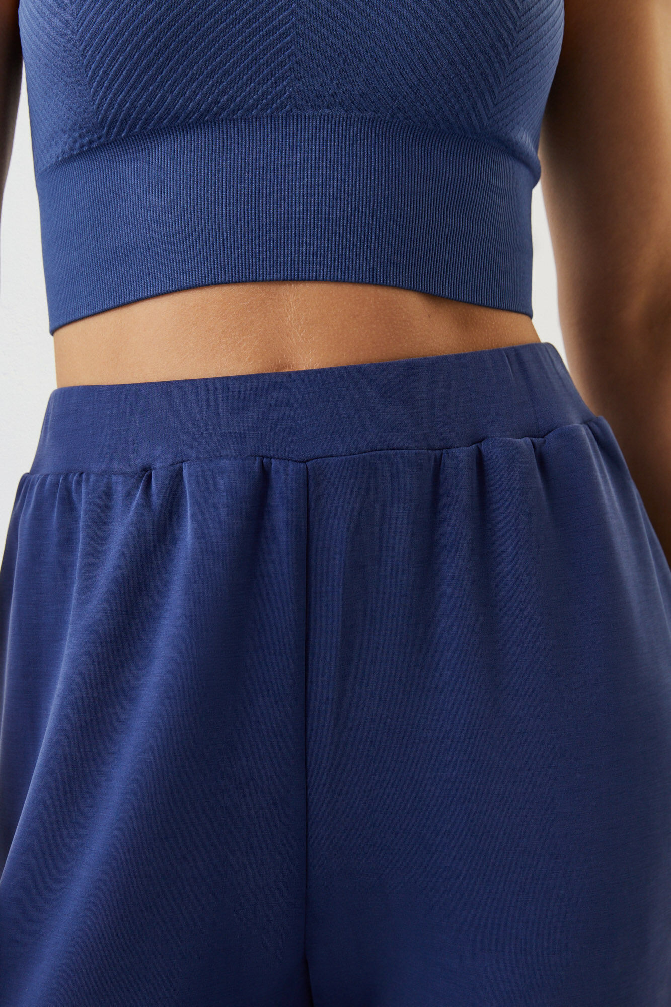 Calça jogger azul escura - azul