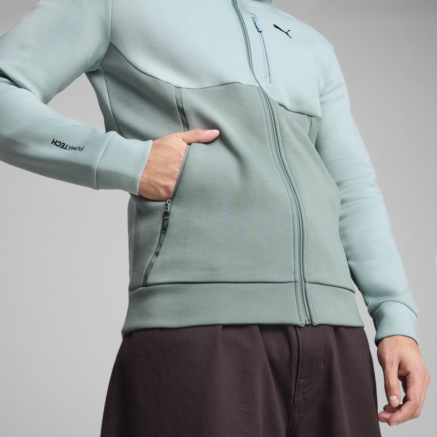 PUMA Sweat à Capuche Pumatech Full Zip - Modern Mint