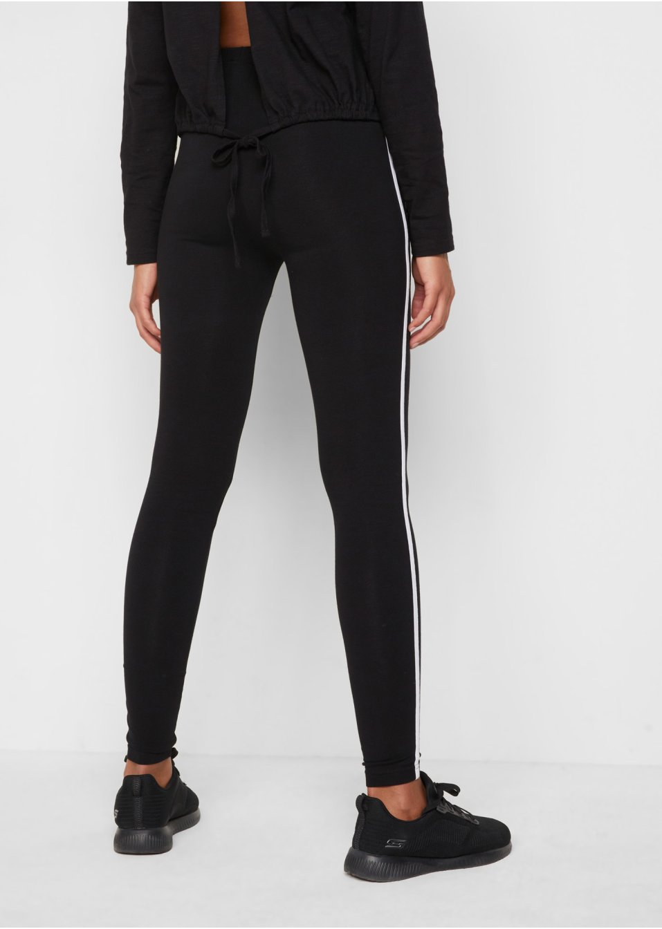 Lot de 2 leggings de sport terminés au-dessus de la cheville