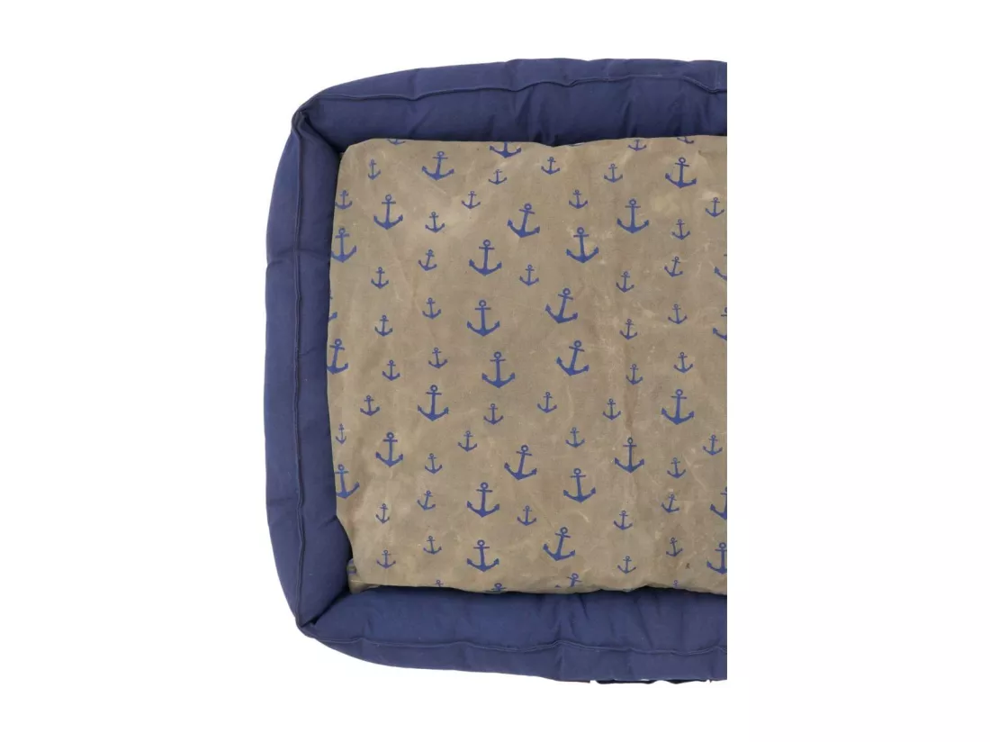Tapis pour chien Ancre marine