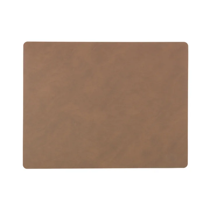 Lind DNA - Tischset Square L 35 x 45 cm, Nupo braun