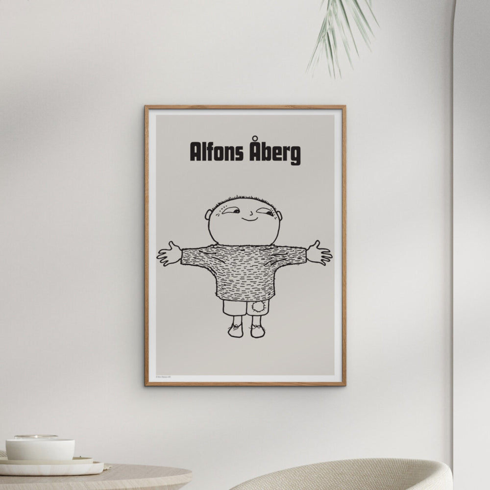 Køb Poster & Frame Alfons Åberg - Alfons Åberg - Kram
