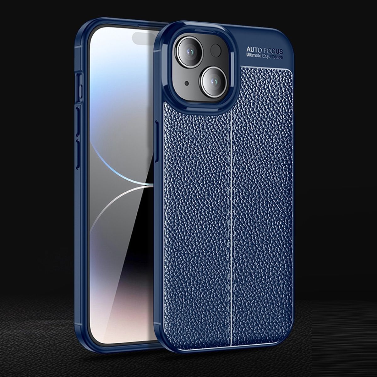 Hülle Handy Schutz für Apple iPhone 15 Plus Case Cover Bumper Etuis Backcover