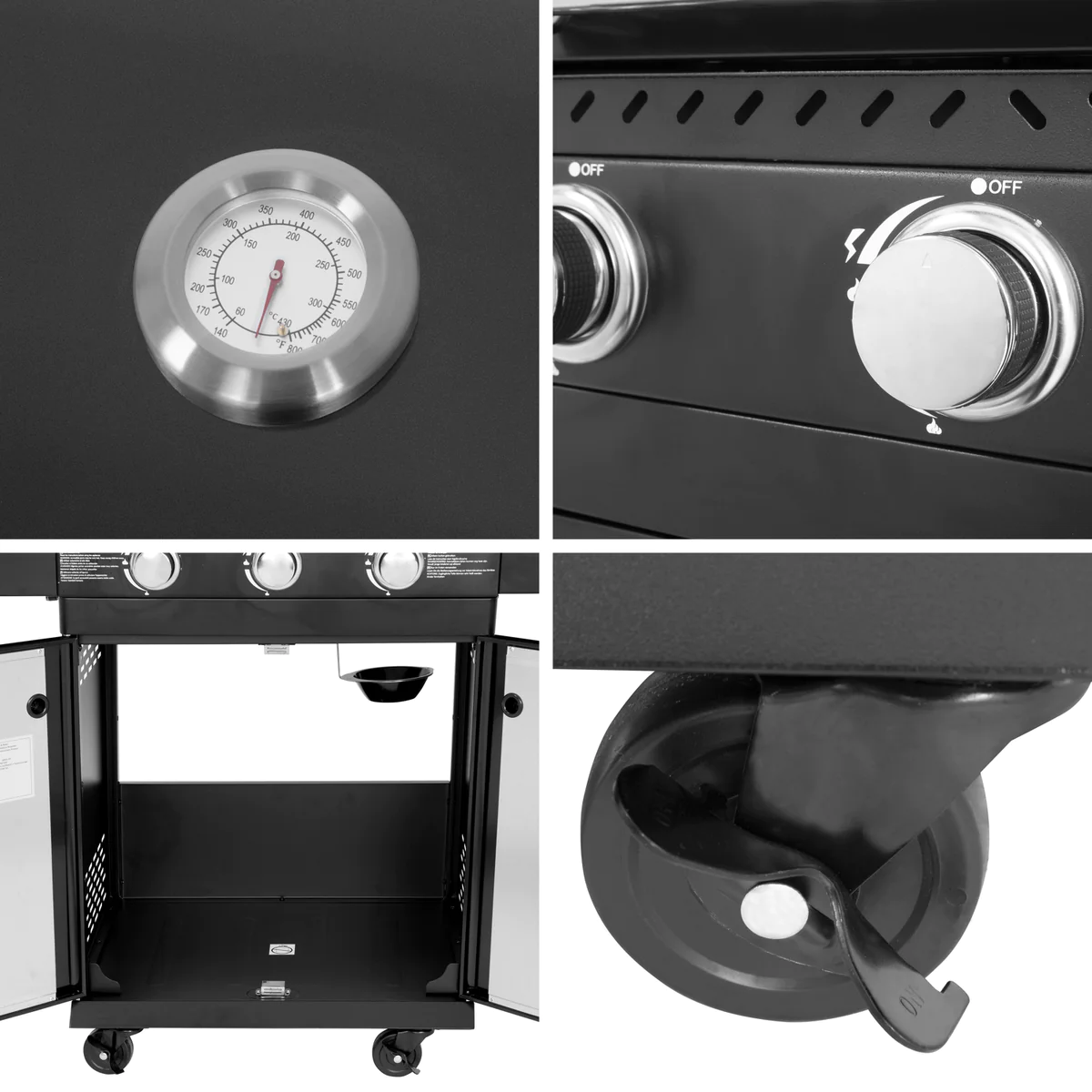 Cuisine extérieure modulable FYRA - 3 brûleurs Cook'in Garden