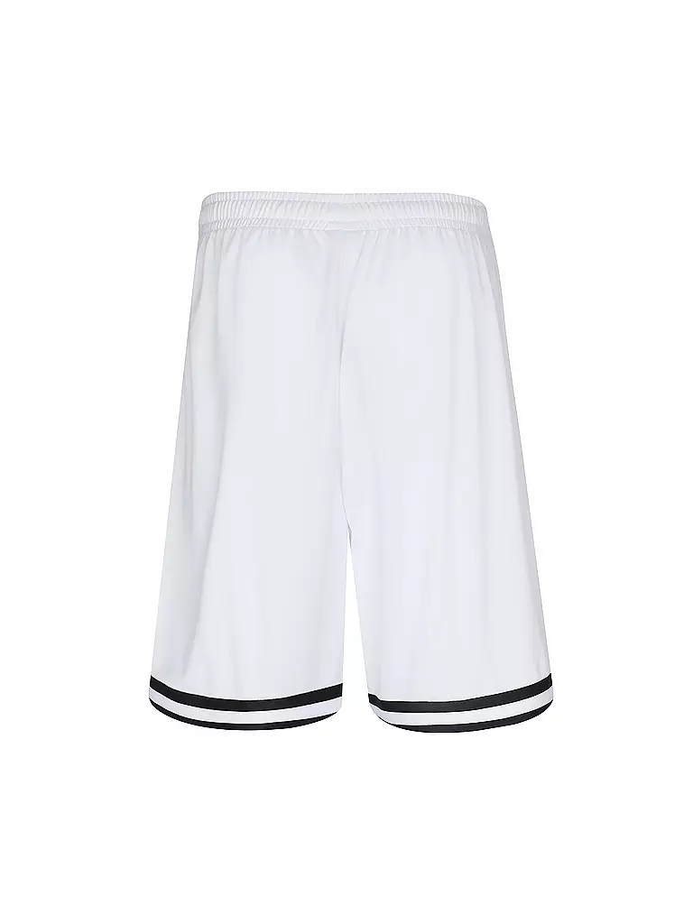 KARL KANI Shorts SIGNATURE MESH weiss