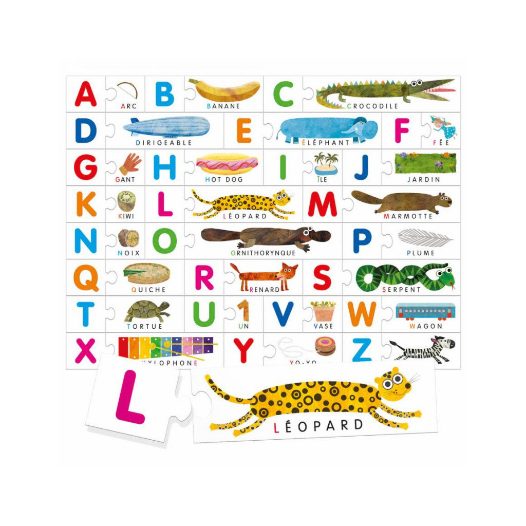 Alphabet Tactile Montessori