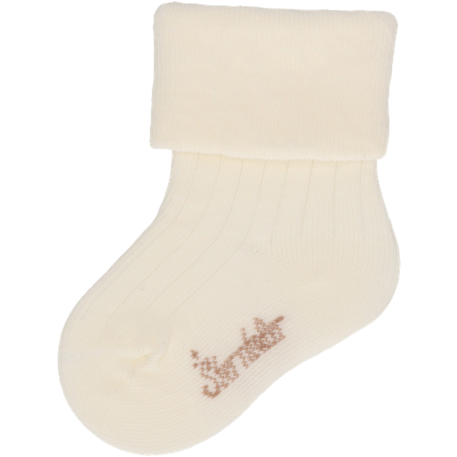Sterntaler Baby-Socken DP Rippe graublau