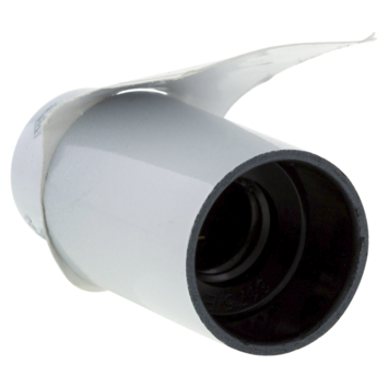 Handson lampfitting E14 glad wit