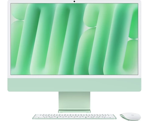 Apple 24-inch iMac - Retina 4,5K display, M4 chip 8-core CPU   8-core GPU, 16GB RAM, 256GB SSD - Green