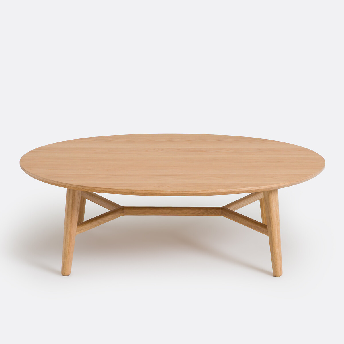 LA REDOUTE INTERIEURS<br>Mesa de centro oval, carvalho, Yvan