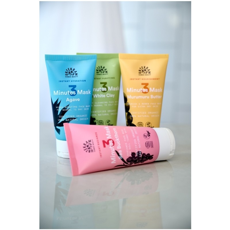 Urtekram Instant Radiance 3 Minutes Face Mask 75 ml