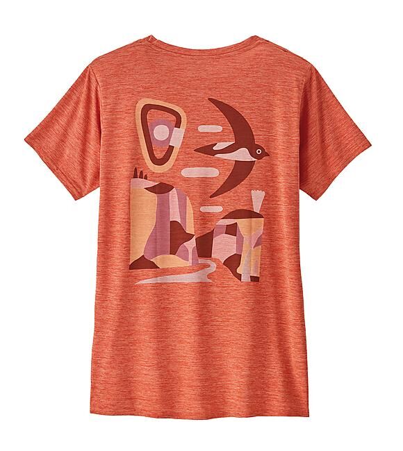 PATAGONIA - T-SHIRT MC CAP COOL DAILY GRAPHIC LANDS W