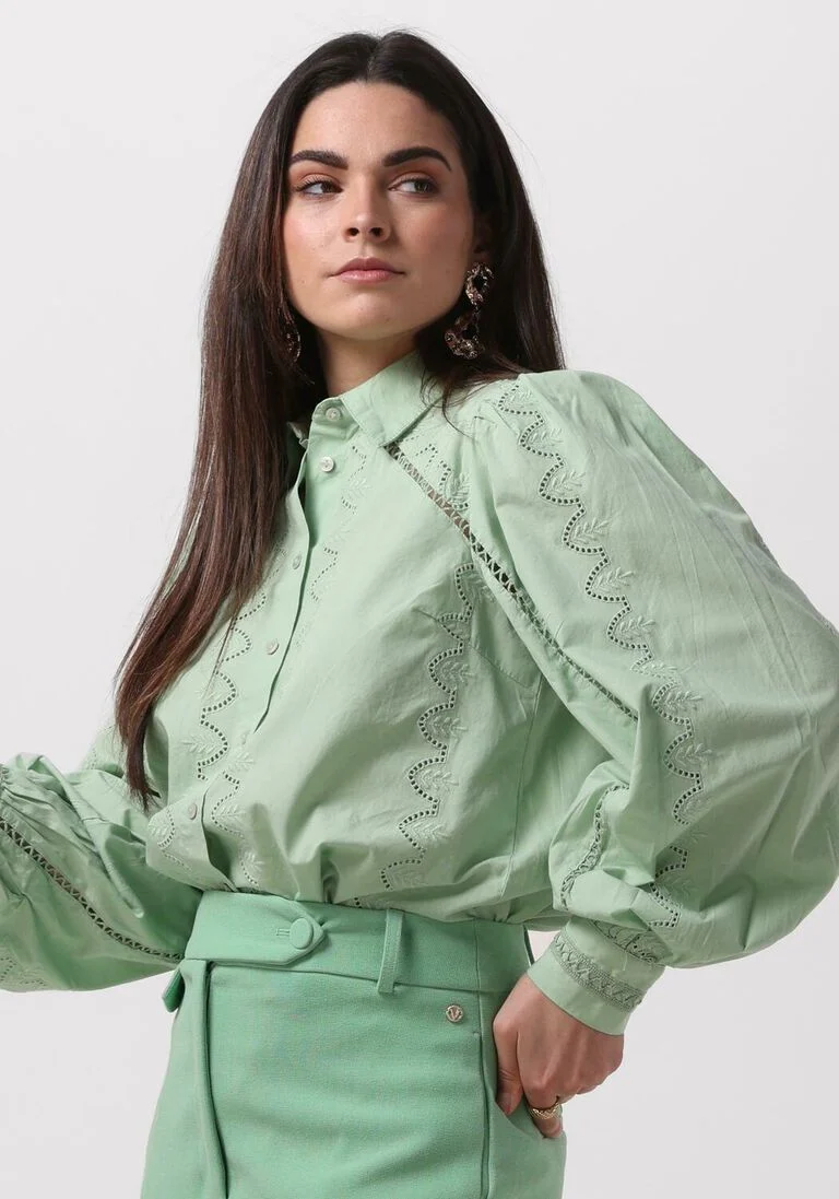 Y.A.S. mint y.a.s. blouse yaskenora ls shirt s.