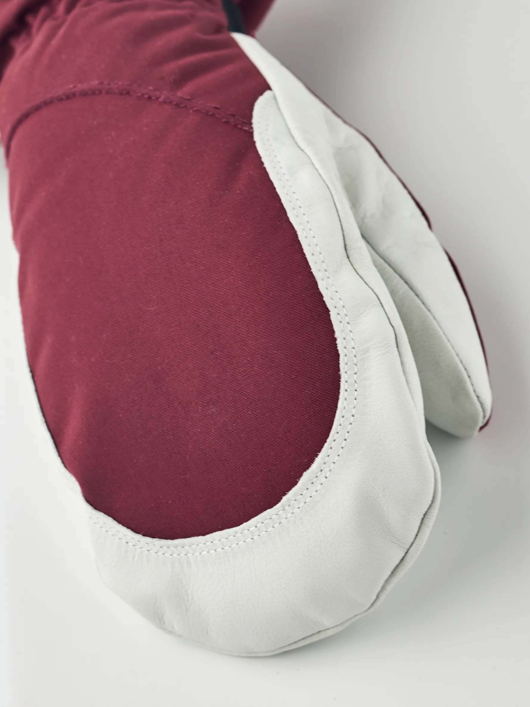 Hestra Women's Heli Ski Female Mitt Bordeaux/Offwhite