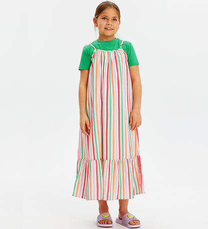 The New Kleid - TnJodie Maxi - Multi Stripe