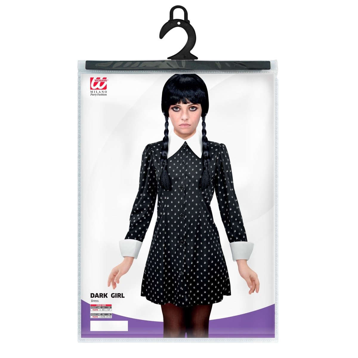 Halloween Kostuum Zwart Meisje Gothic