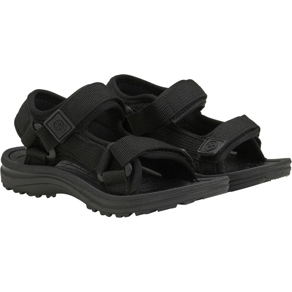 Køb Color Kids Black Colorblock Sandaler m. velcro