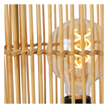 Lucide JANTINE tafellamp Ø 30 cm Licht hout