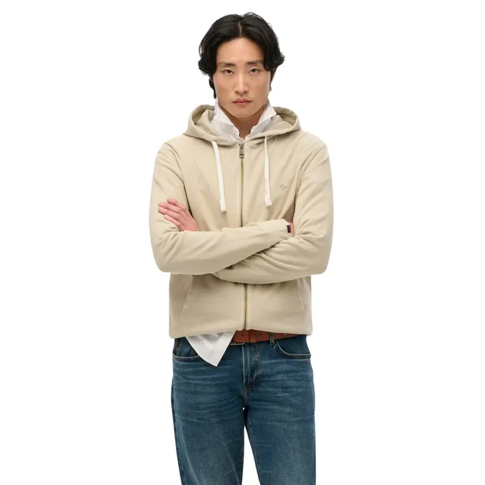 Superdry Classic Essential Ziphood Vest Heren