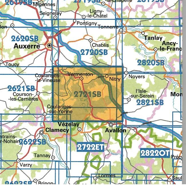 IGN - 2721 SB VERMENTON 1 25 000