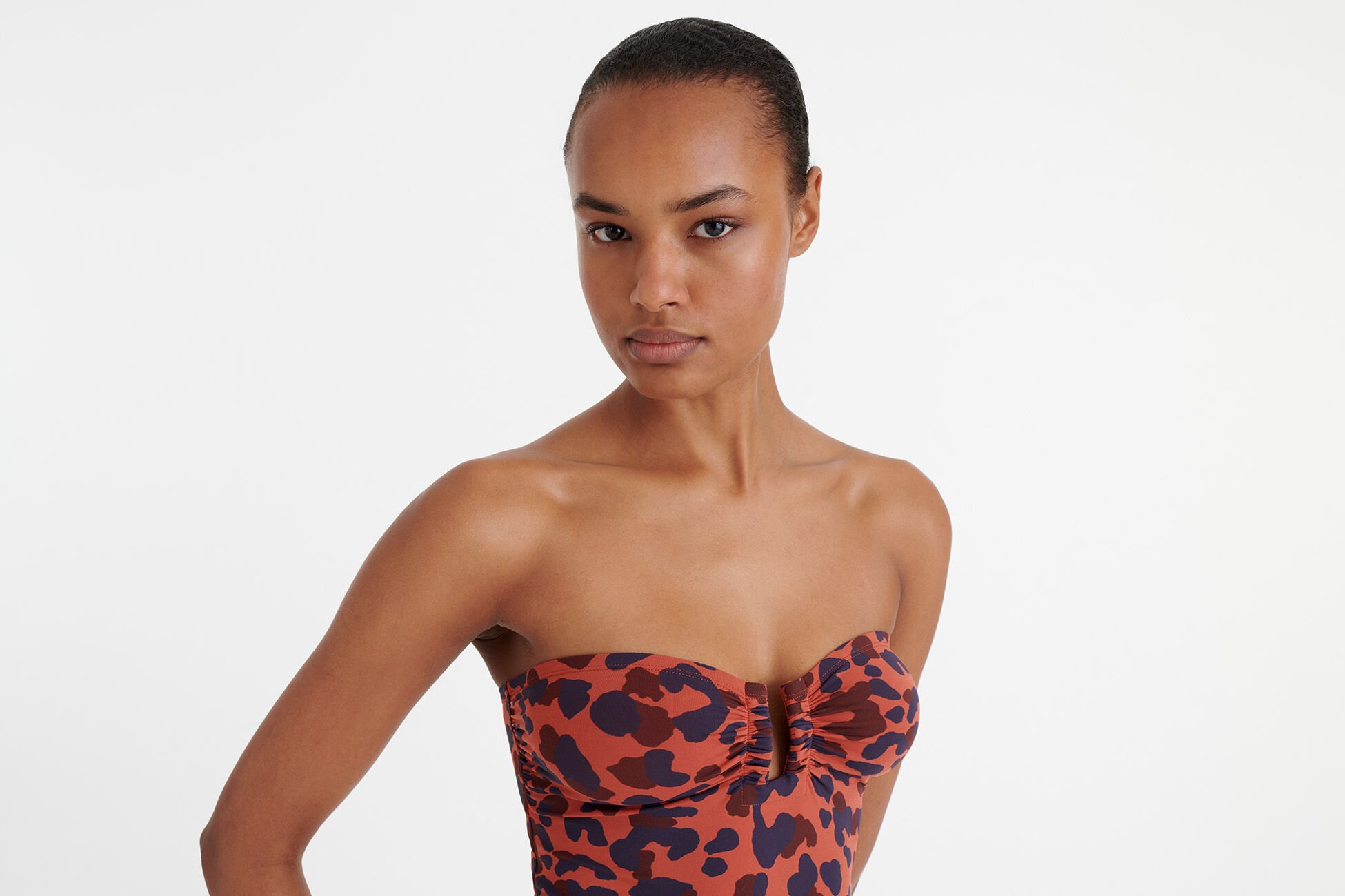 Posidonia Une-pièce bustier IMP COQUILLAG ETE INDIEN