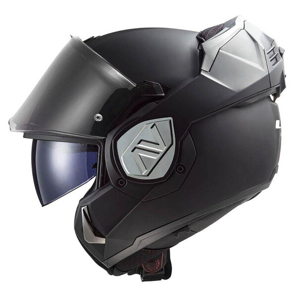 LS2 - Casque FF906 Advant Solid - intercom 4X intégré Noir Mat