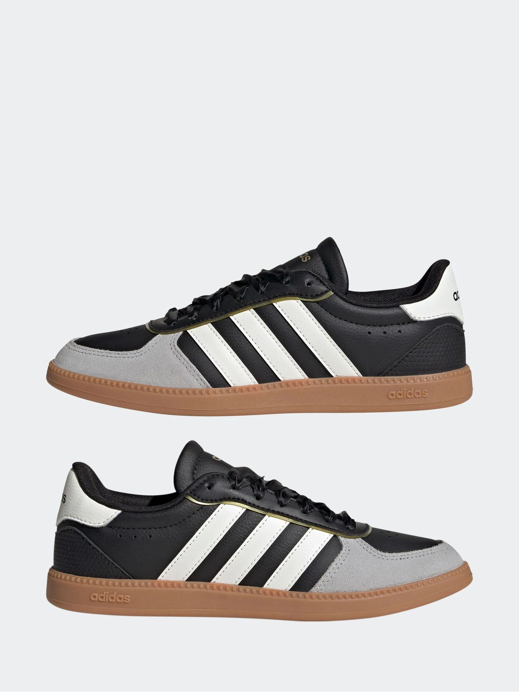 Zwart chroom - adidas Breaknet Sleek sneakers