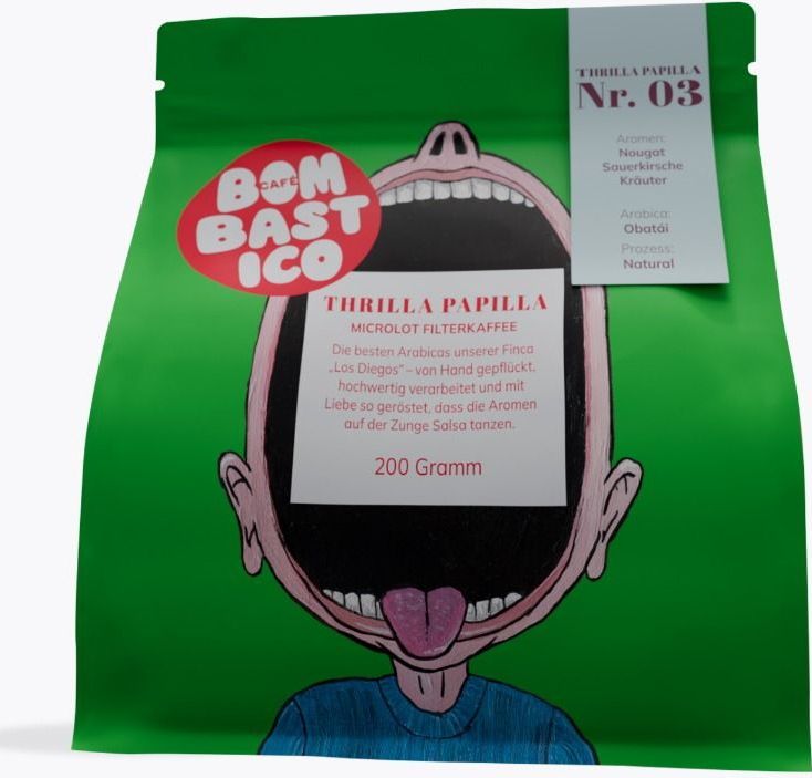 Café Bombastico - Thrilla Papilla Microlot nr. 3 - Gemalen Koffie - 200g