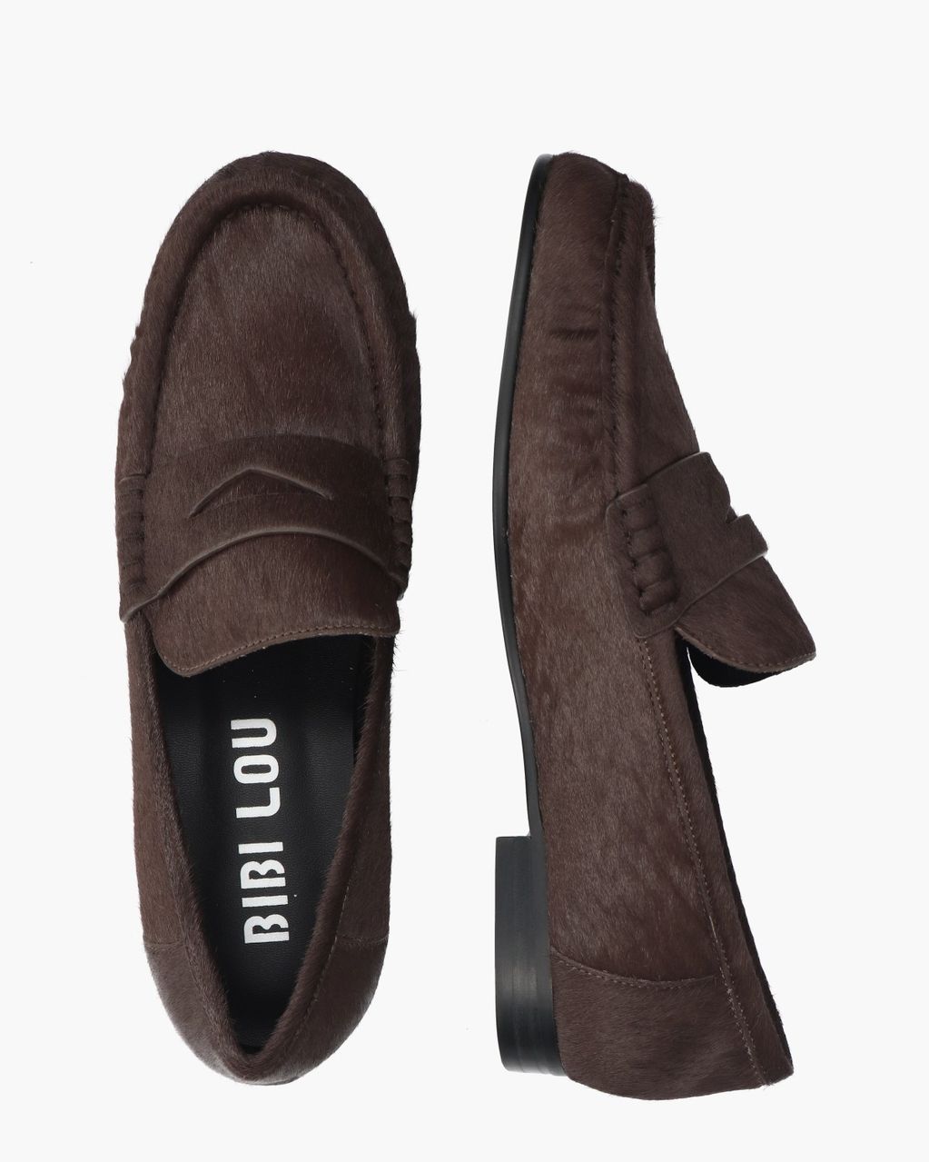 Bibi Lou Lyra Donkerbruin Damesloafers