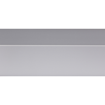 Hoekprofiel kunststof RVS look zelfklevend 40x40mm 260cm