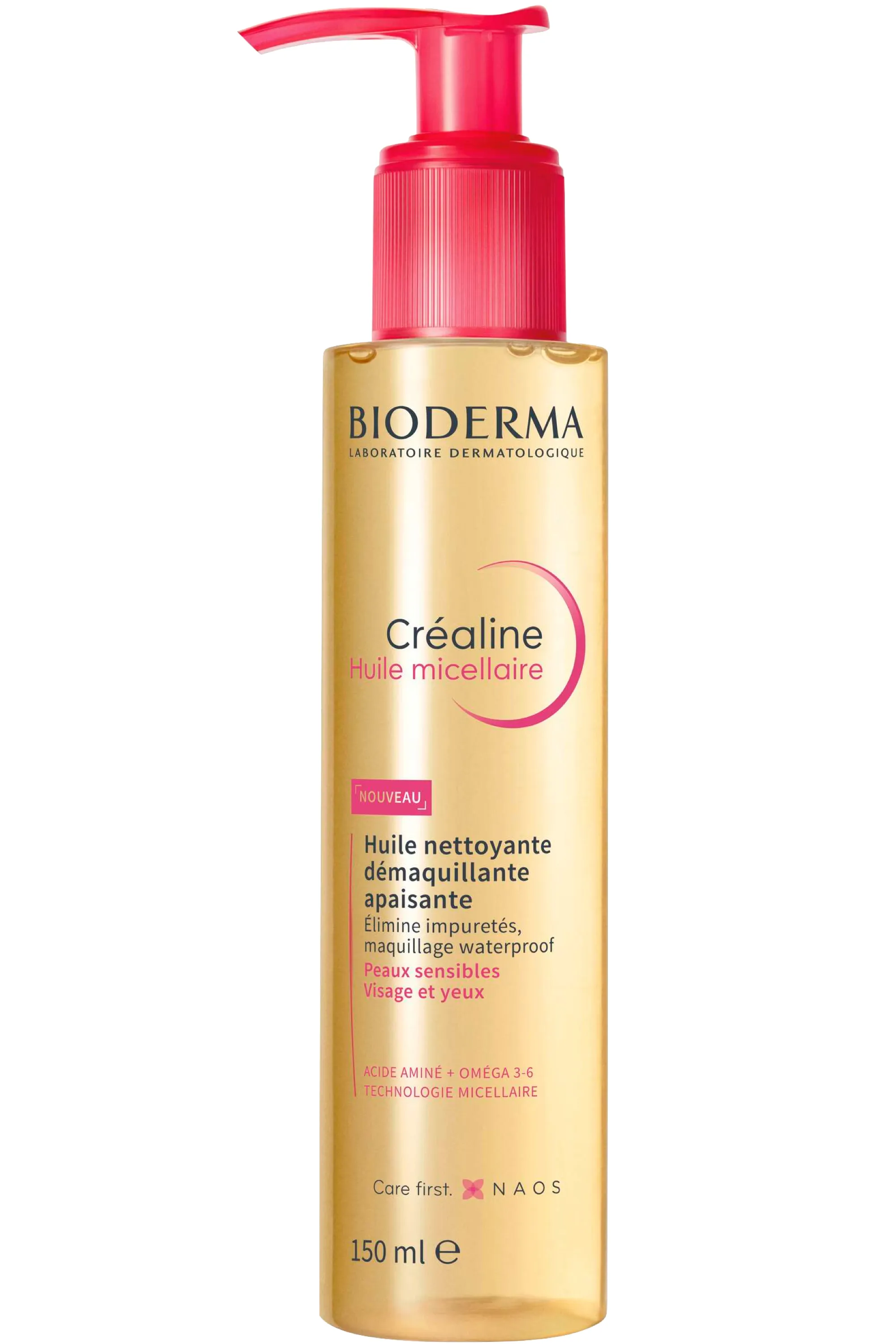 Bioderma Huile nettoyante et démaquillante Créaline-150 ml