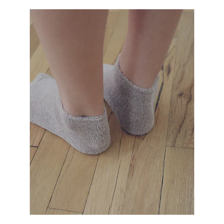 Baserange Chaussettes Jersey Coton | Beige Nude