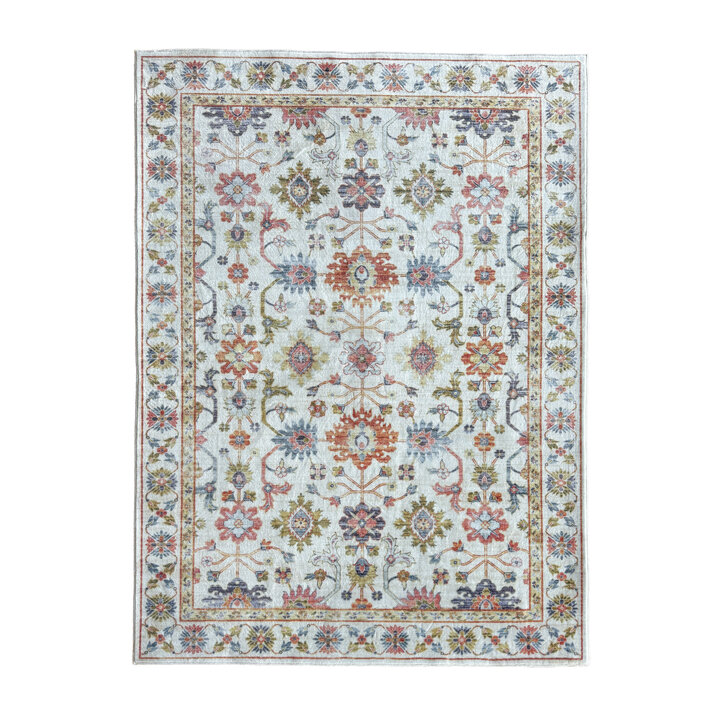 Vintage vloerkleed - Ember Oriental Multicolor | OEKO-TEX & Wasbaar