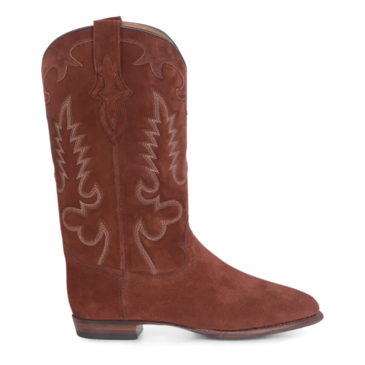 Shiloh Heritage Bottes Midnight Daim | Terracotta