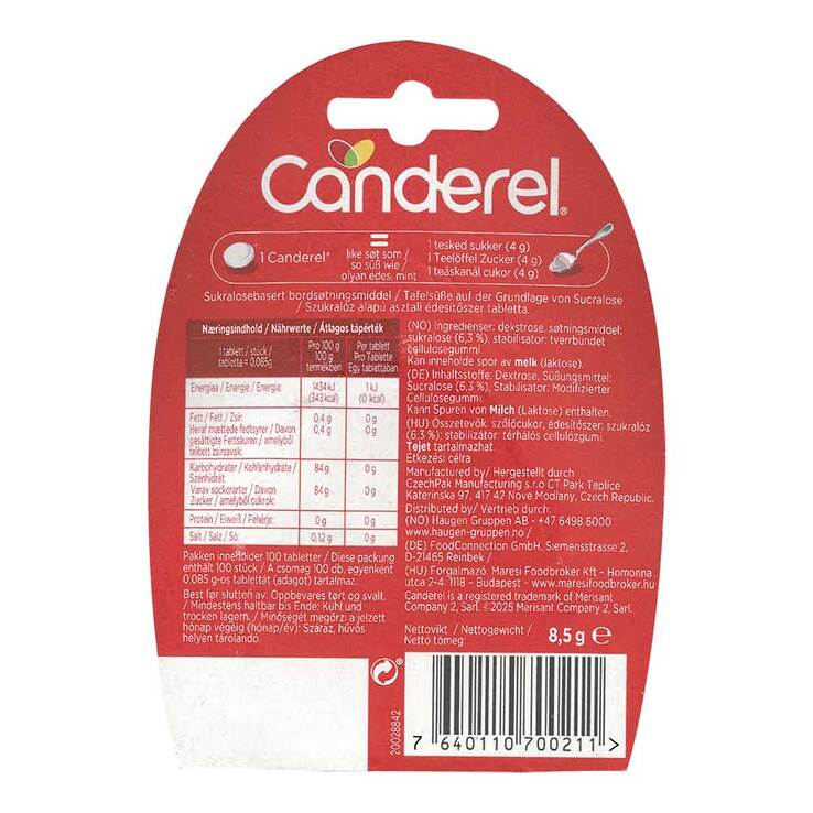 Canderel Tafelsüße, 100 St